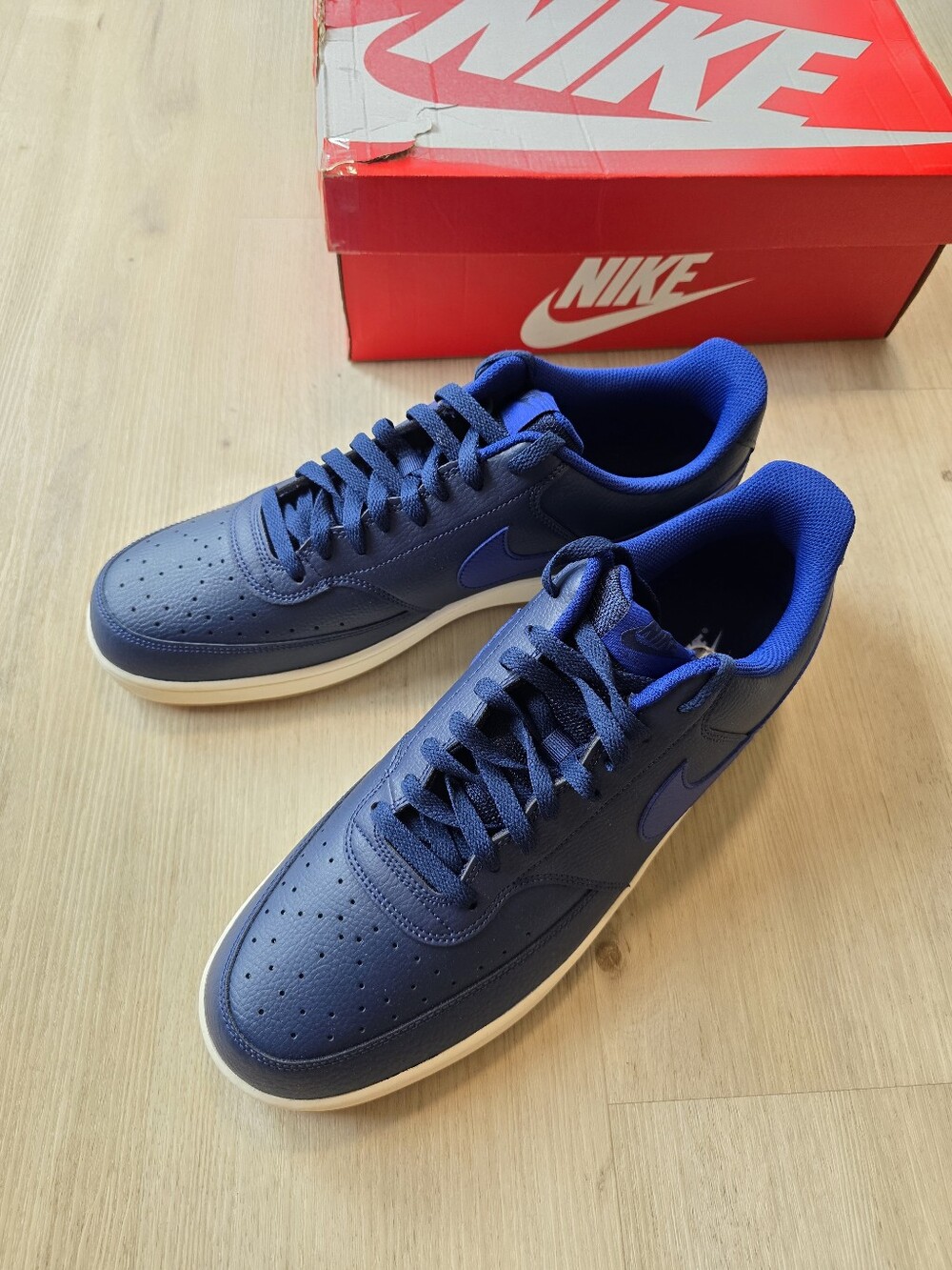 Nike Court Vision Low Midnight Navy CD5463-400 Men's Size 15